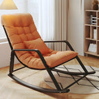 Modern Indoor Oversized Upholstered Rocking Chair