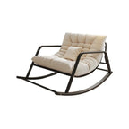 Modern Indoor Oversized Upholstered Rocking Chair