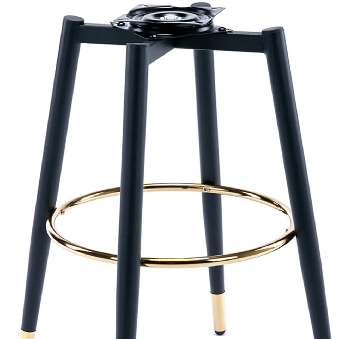 360° Swivel Leather Bar Stool Counter Height