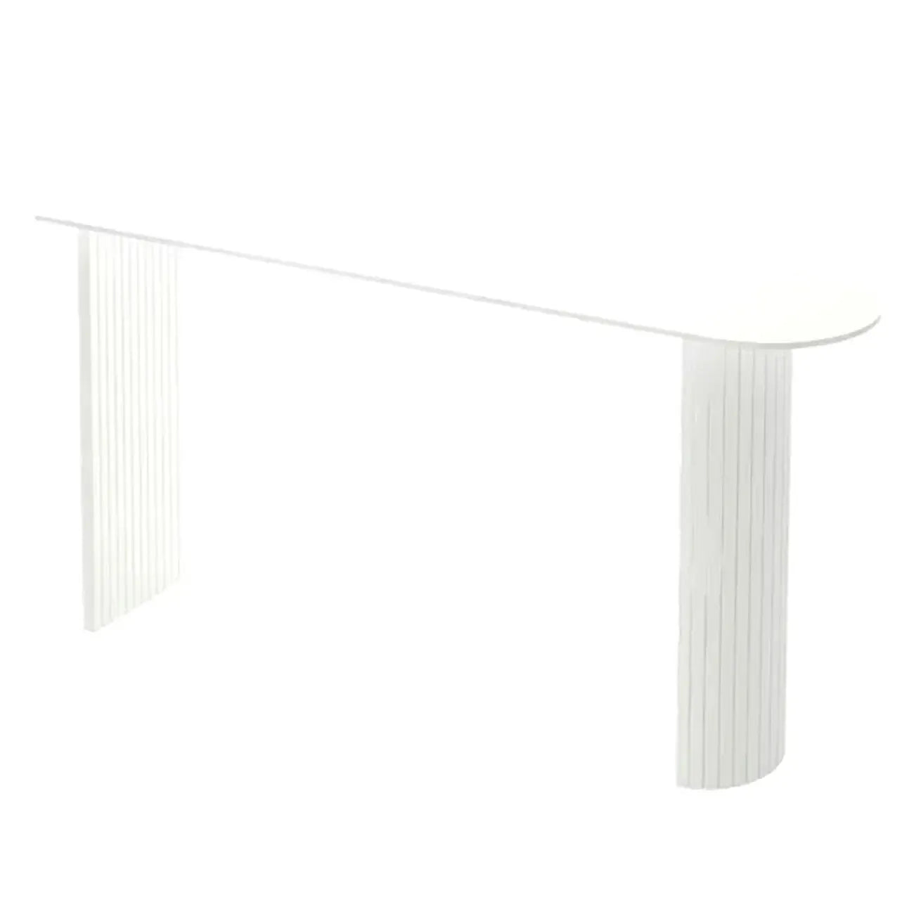 Modern Simple Bar Table with Stone Top in Beige for Home