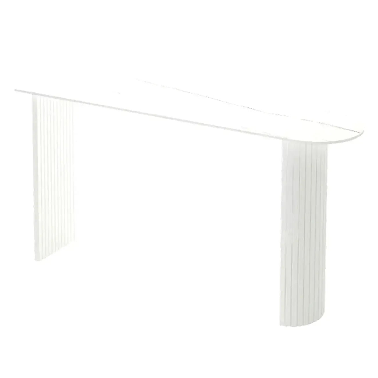 Modern Simple Bar Table with Stone Top in Beige for Home