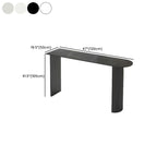 Modern Simple Bar Table with Stone Top in Beige for Home