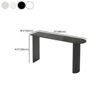 Modern Simple Bar Table with Stone Top in Beige for Home