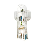 59 Modern Metal Cactus Shape Bookcase for Home Decor