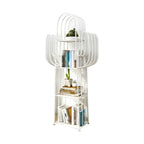 59 Modern Metal Cactus Shape Bookcase for Home Decor