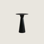 Nordic Small Round Bar Table with Stump Base