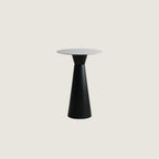 Nordic Small Round Bar Table with Stump Base