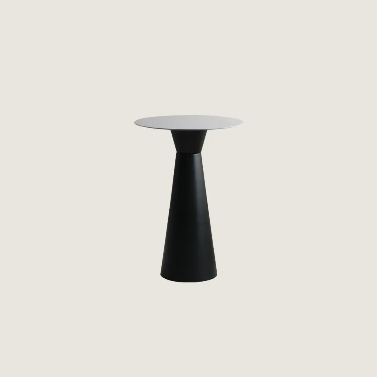 Nordic Small Round Bar Table with Stump Base