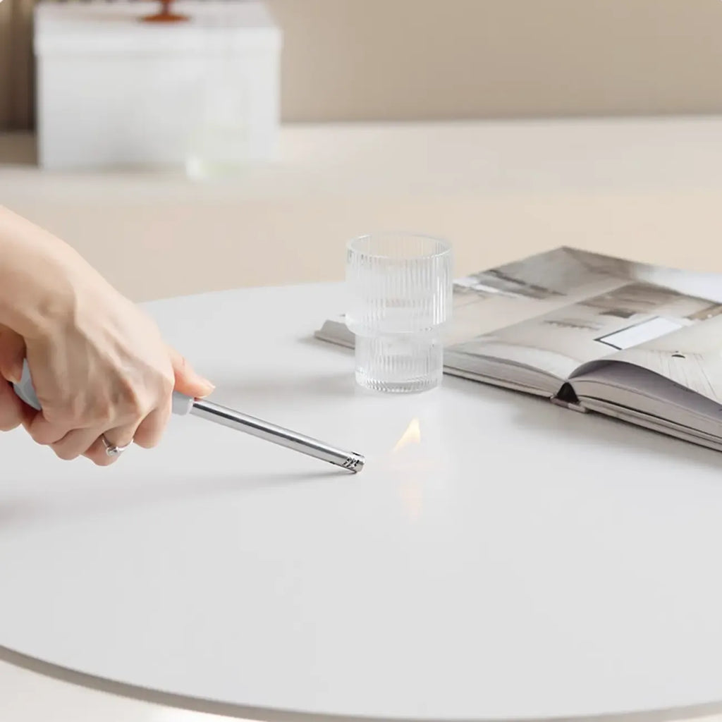 Nordic Small Round Bar Table with Stump Base