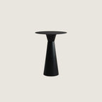 Nordic Small Round Bar Table with Stump Base