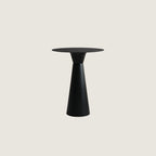 Nordic Small Round Bar Table with Stump Base