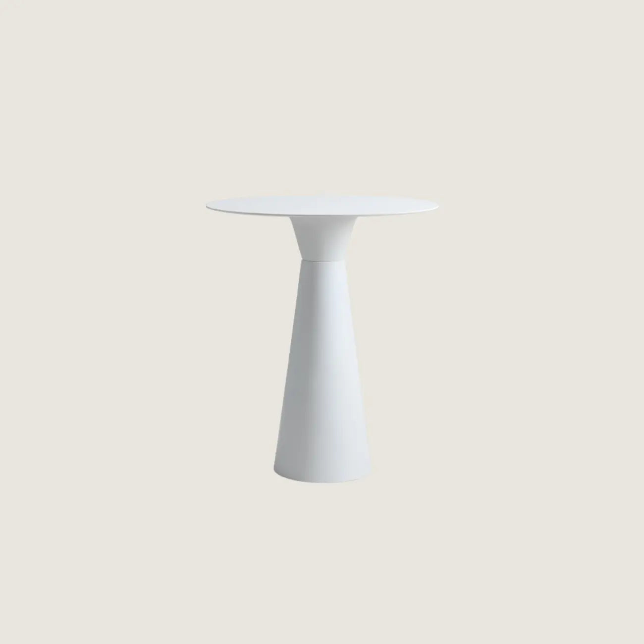 Nordic Small Round Bar Table with Stump Base