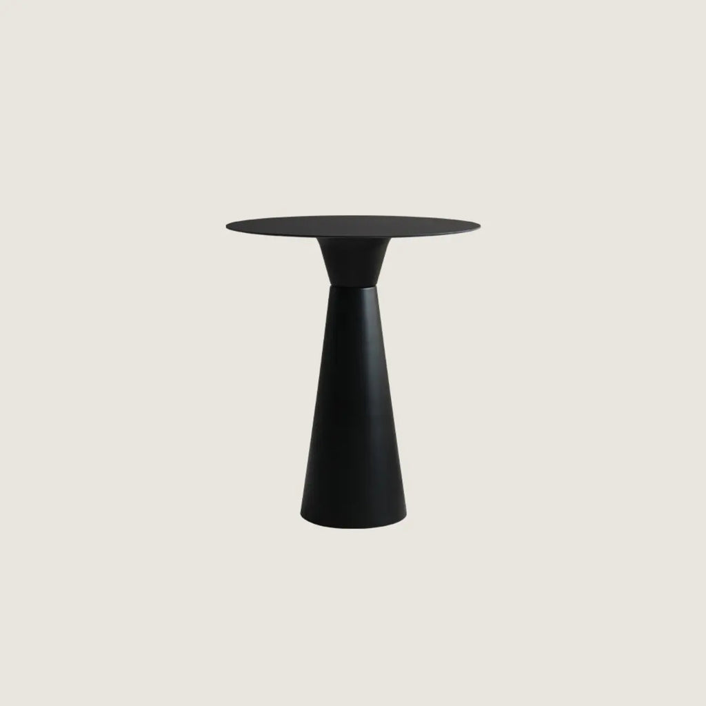 Nordic Small Round Bar Table with Stump Base