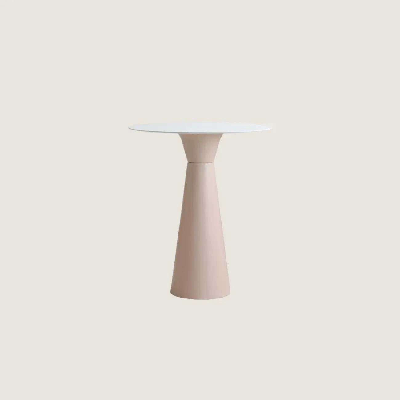 Nordic Small Round Bar Table with Stump Base