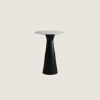 Nordic Small Round Bar Table with Stump Base