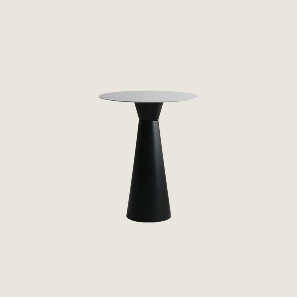 Nordic Small Round Bar Table with Stump Base
