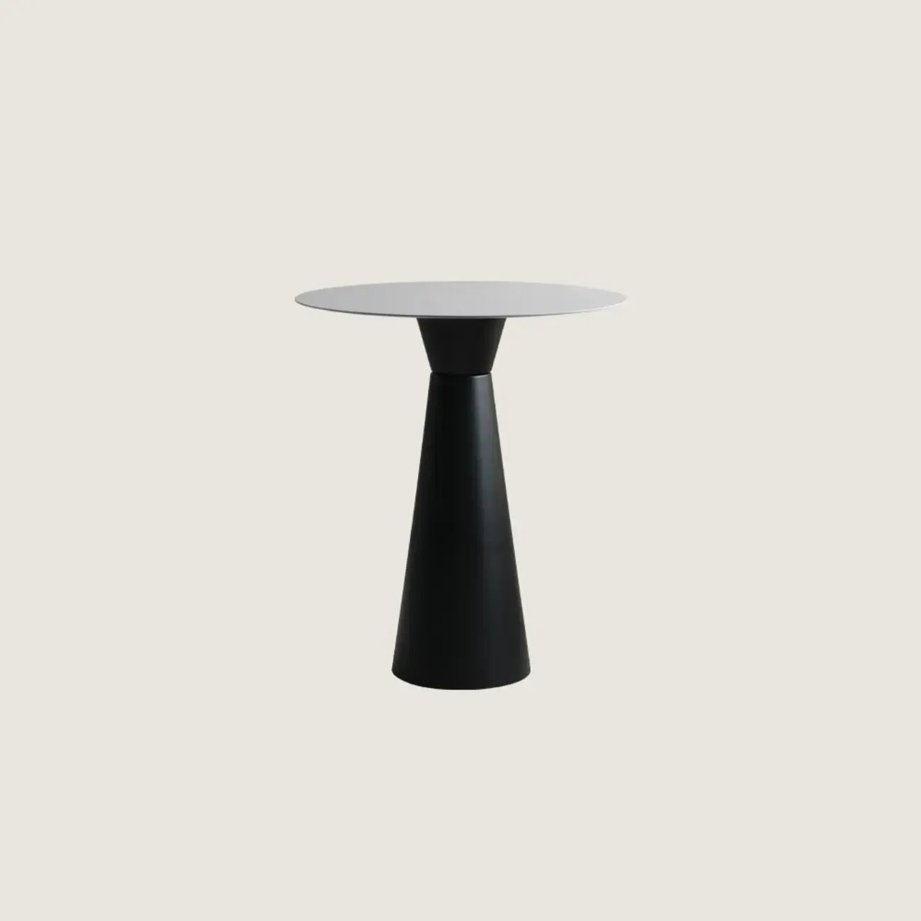 Nordic Small Round Bar Table with Stump Base