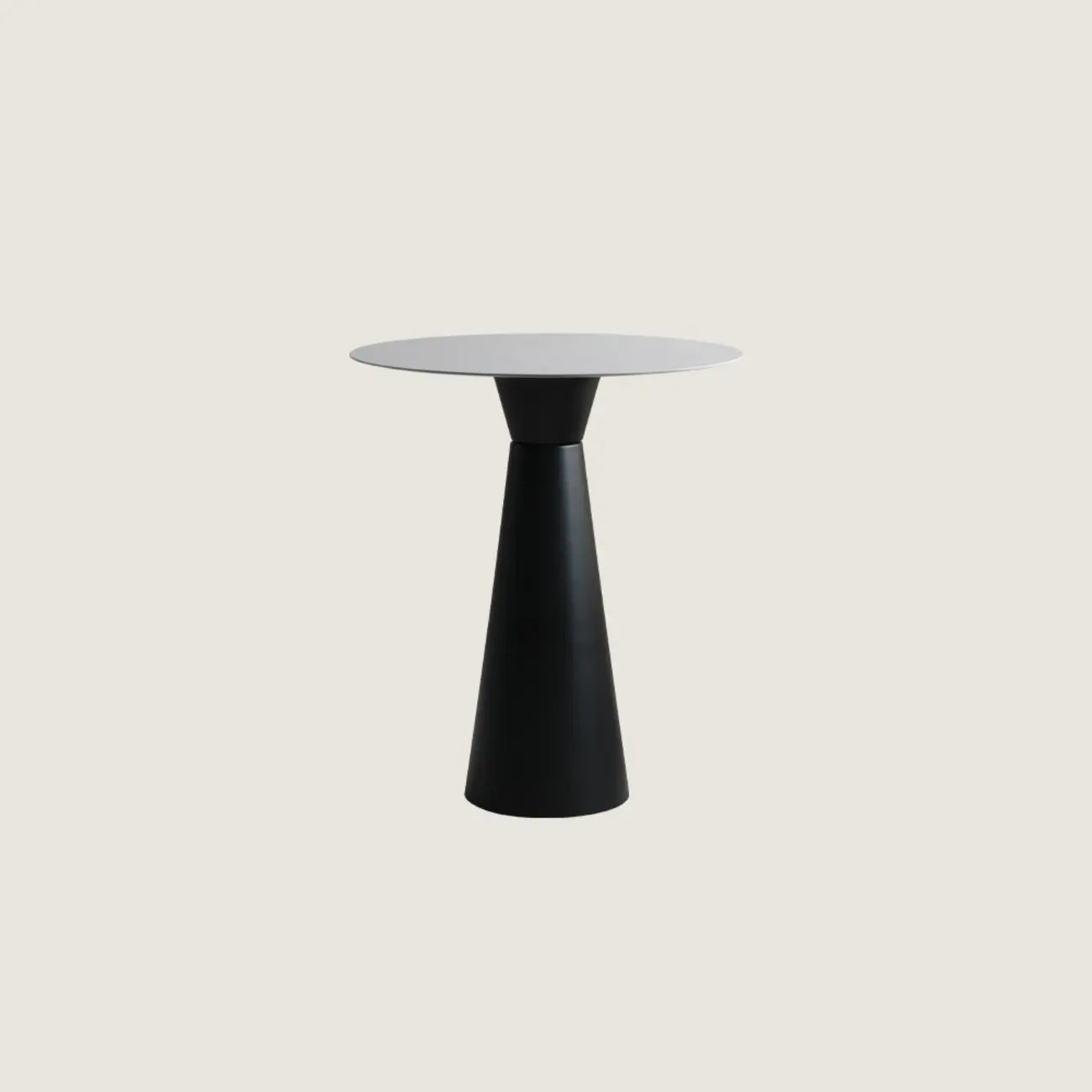 Nordic Small Round Bar Table with Stump Base