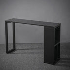 Modern Stone Metal Wine Storage Bar Tables with Cup Holder