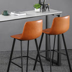 Modern Stone Metal Wine Storage Bar Tables with Cup Holder