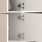 Simple Rectangular White Modular Wooden Bookcase