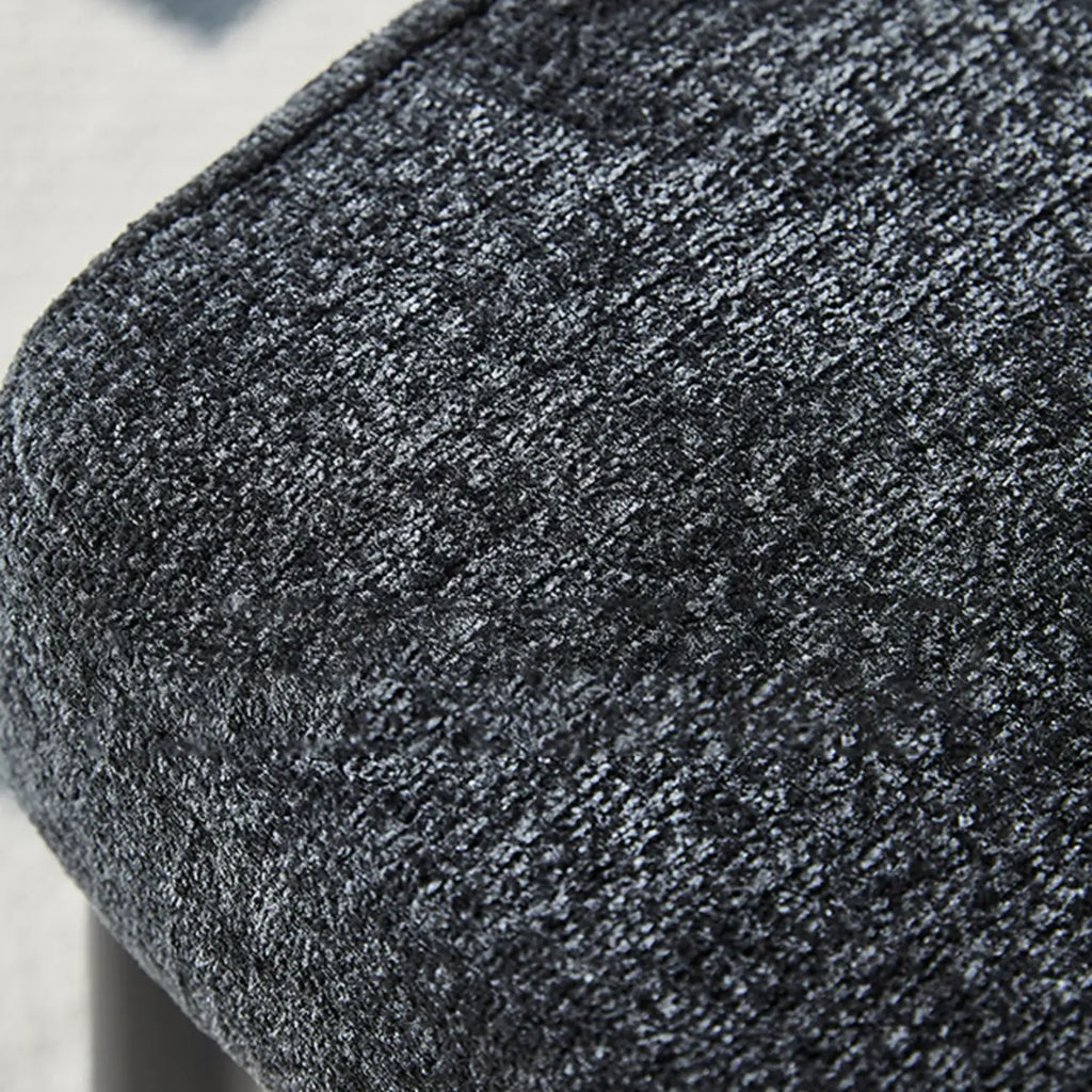 Mid-Century Modern Linen Upholstered Dining Chair