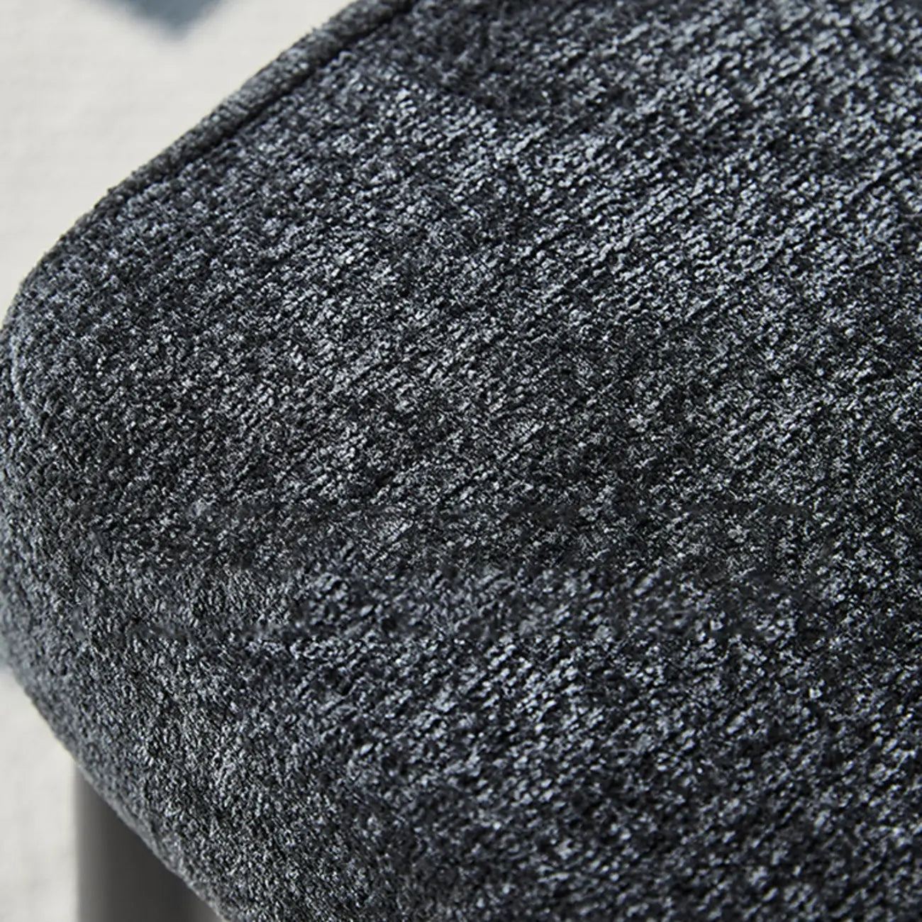 Mid-Century Modern Linen Upholstered Dining Chair