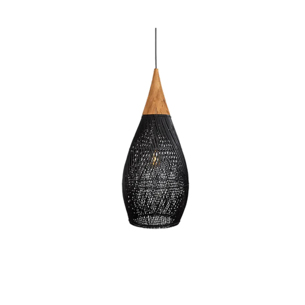 Wabi sabi style Rattan Bamboo Pendant Lights
