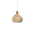 Wabi sabi style Rattan Bamboo Pendant Lights