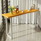 Modern Wooden Counter Height Bar Table for Home Pub Use