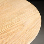 Modern Grey Wooden Round Tulip Base Bar Tables