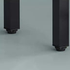 Irregular Natural Wooden Metal Fixed Top Bar Tables