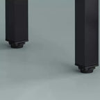 Irregular Natural Wooden Metal Fixed Top Bar Tables