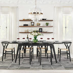 Modern Clear Glass Chandelier with Gold Finish