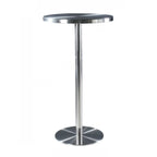 Industrial Silver Stainless Steel Bar Table