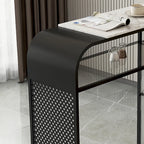 Modern White Stone Top Bar Tables with Storage