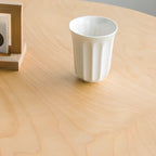 Modern Natural Wood Silver Metal Cross Legs Bar Tables