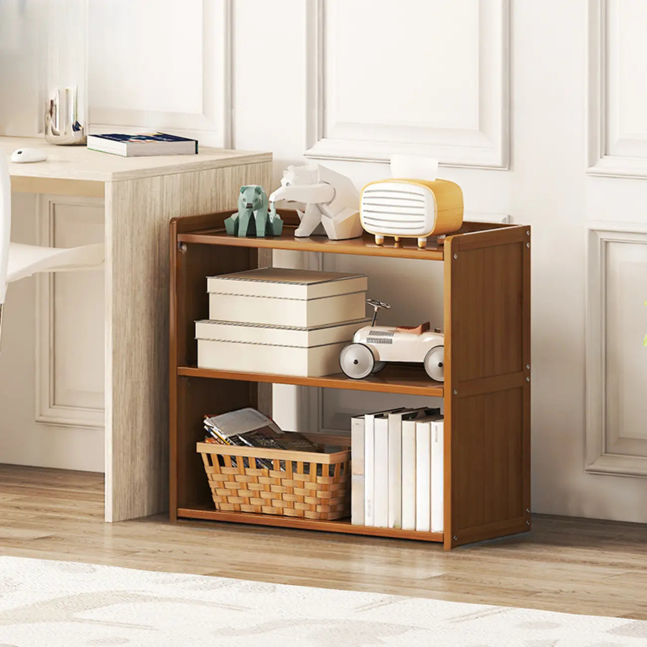 Kitchen Small Glass Doors Slab Wall Mounted Display Cabinet