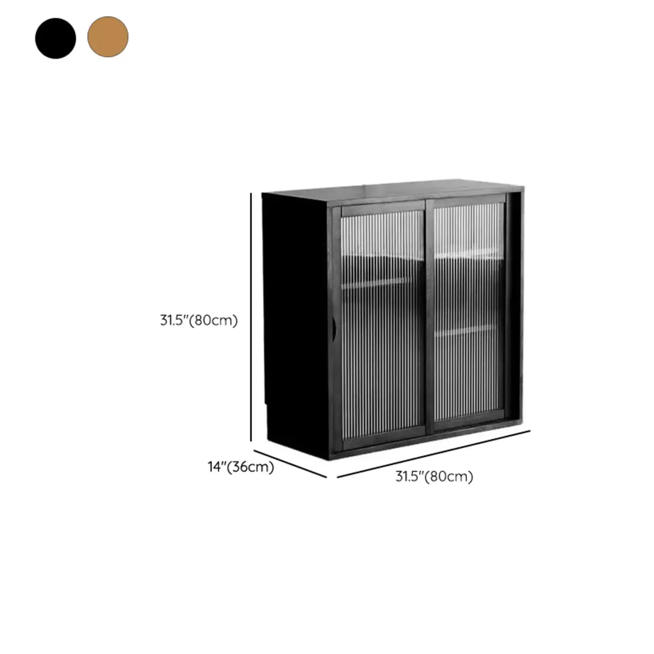 Black Short Cube Wood Bookshelf with Drawers Cabinet