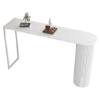 Modern Irregular Stone Metal Bar Tables