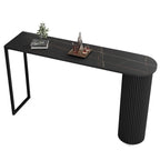 Modern Irregular Stone Metal Bar Tables