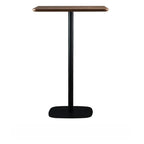 Modern Square Bar Table with Leg Support for Kitchens