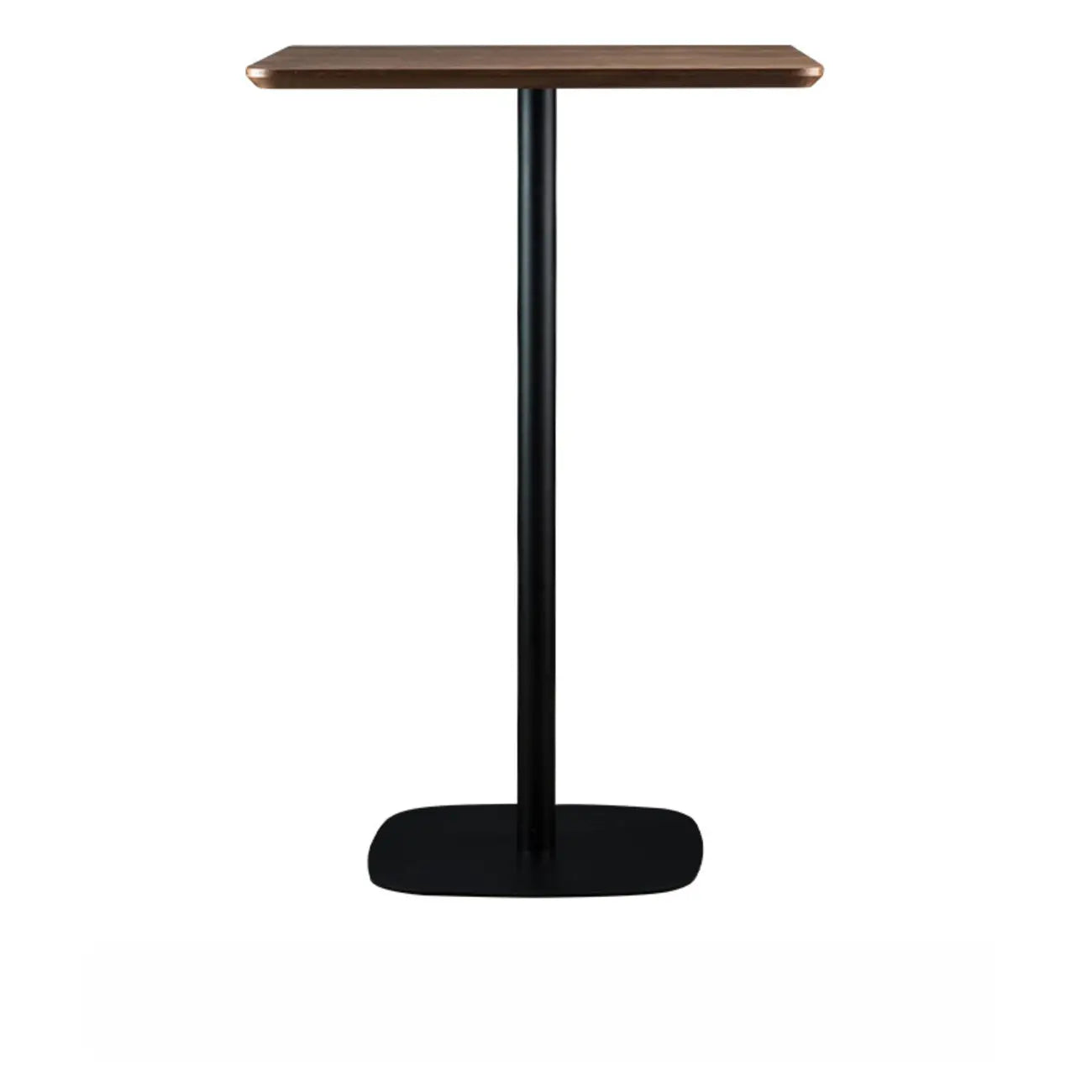 Modern Square Bar Table with Leg Support for Kitchens