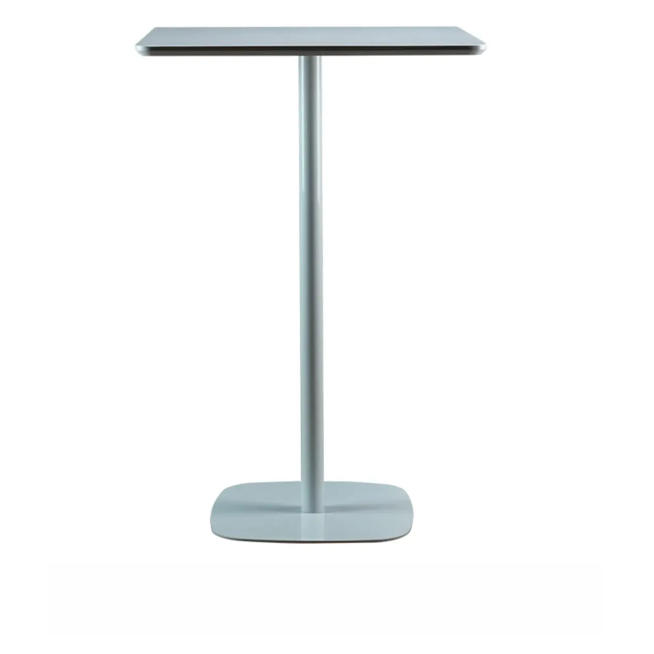 Modern Square Bar Table with Leg Support for Kitchens