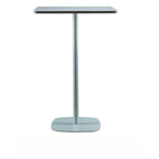 Modern Square Bar Table with Leg Support for Kitchens