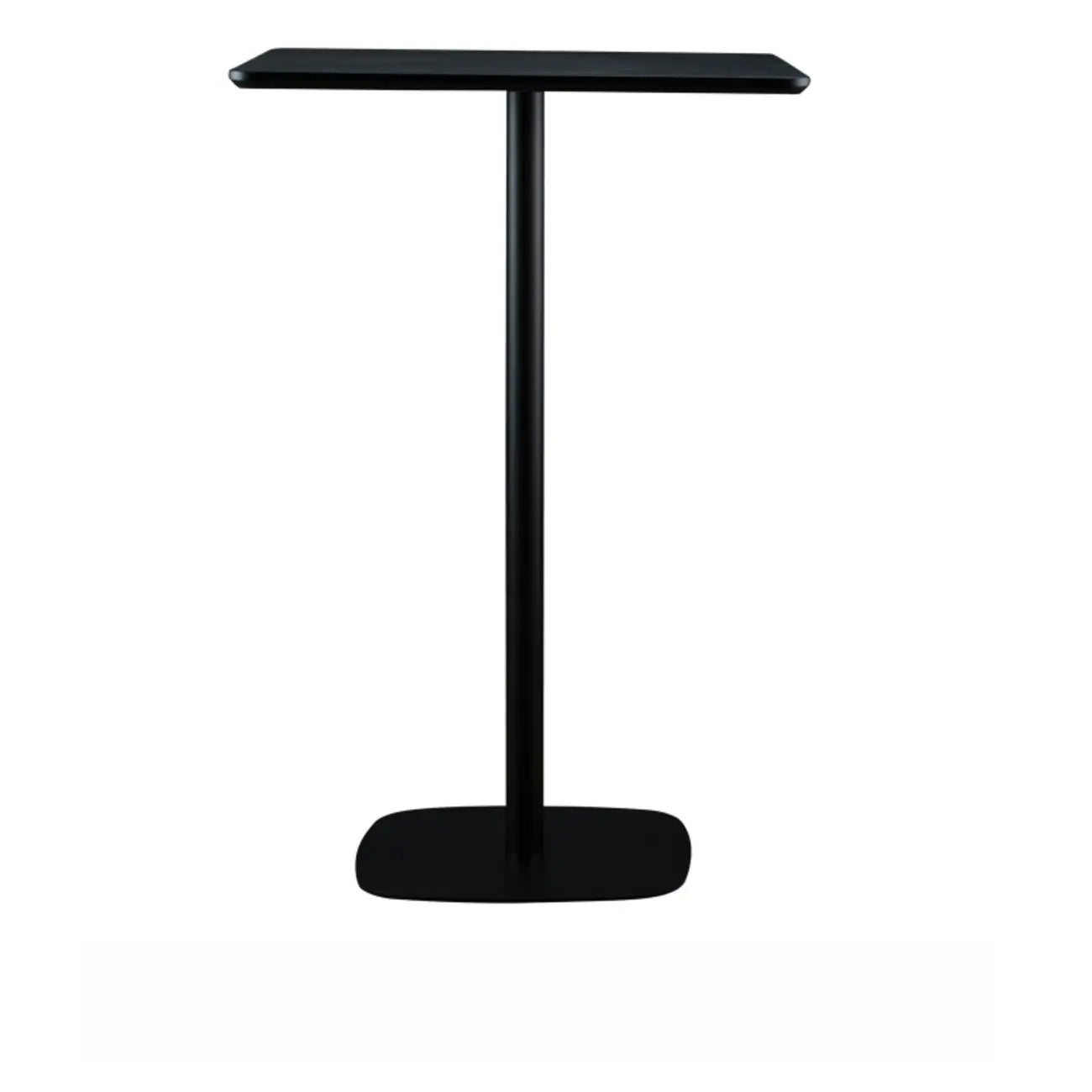Modern Square Bar Table with Leg Support for Kitchens