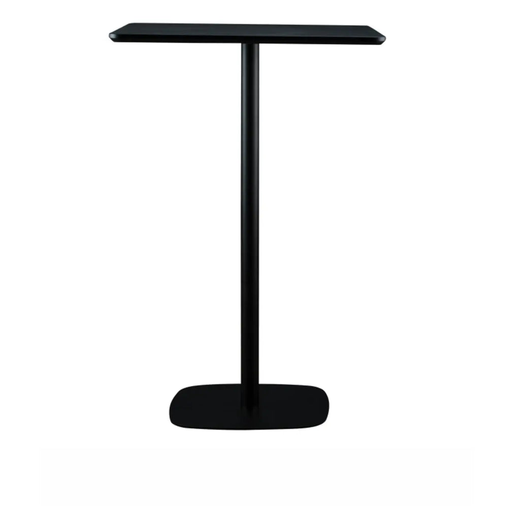Modern Square Bar Table with Leg Support for Kitchens