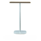 Modern Square Bar Table with Leg Support for Kitchens