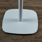 Modern Square Bar Table with Leg Support for Kitchens