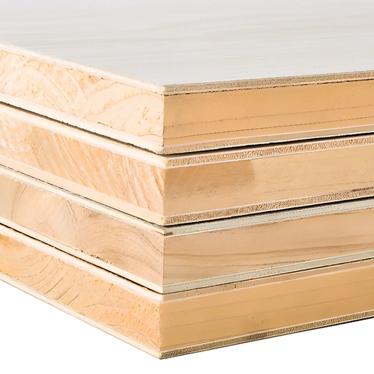 Living Room Open Back Deep Corner Wood Bookcase